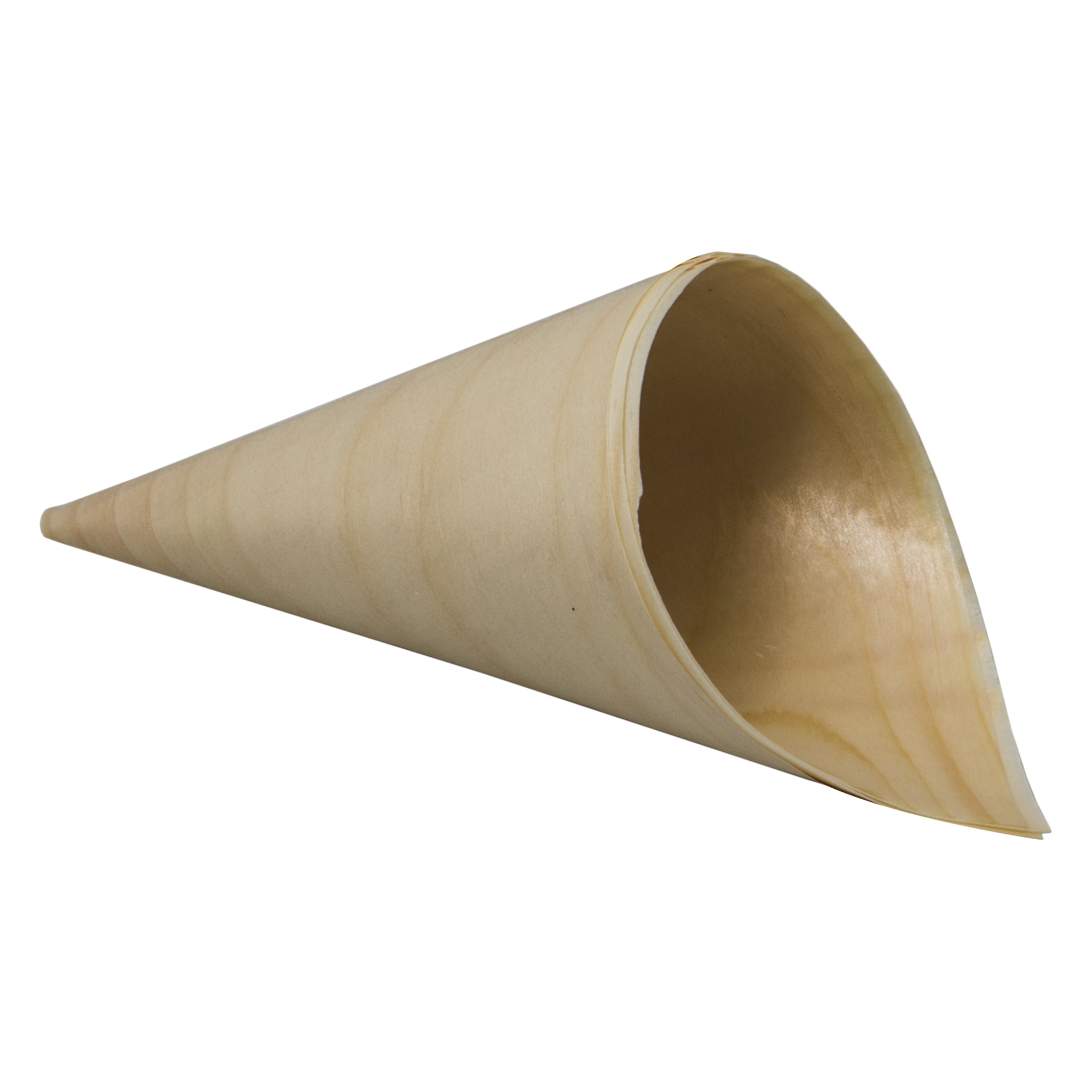 REGENT DISPOSABLE MEDUIM WOODEN CONES 20PK, 155MM