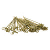 REGENT DISPOSABLE BAMBOO KNOT PICKS 50PK, 120MM