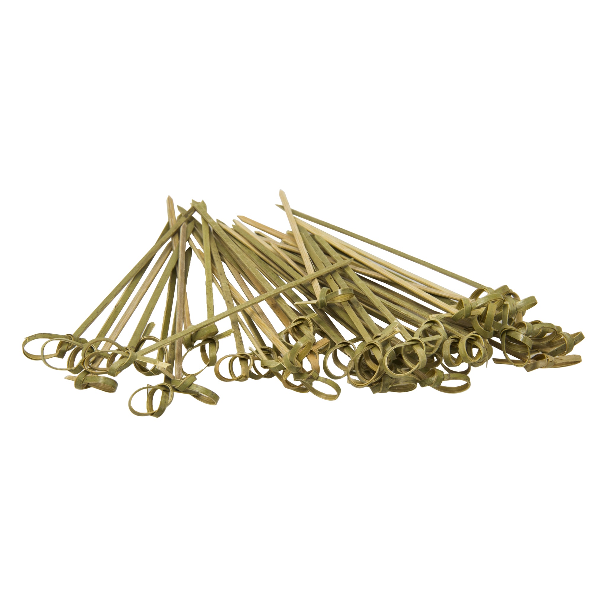 REGENT DISPOSABLE BAMBOO KNOT PICKS 50PK, 120MM