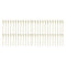 REGENT DISPOSABLE BAMBOO KNOT PICKS 50PCS, (130MM)