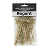 REGENT DISPOSABLE BAMBOO KNOT PICKS 50PK, 90MM