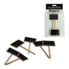 REGENT DISPOSABLE WOODEN BLACKBOARD PICK 6PK 125MM