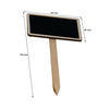 REGENT DISPOSABLE WOODEN BLACKBOARD PICK 6PK 125MM