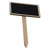REGENT DISPOSABLE WOODEN BLACKBOARD PICK 6PCS, (150X65X45MM)