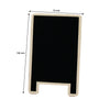 REGENT DISPOSABLE WOODEN A FRAME BLACKBOARD STANDS 2PK, 120X75MM