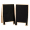 REGENT DISPOSABLE WOODEN A FRAME BLACKBOARD STANDS 2PK, 120X75MM