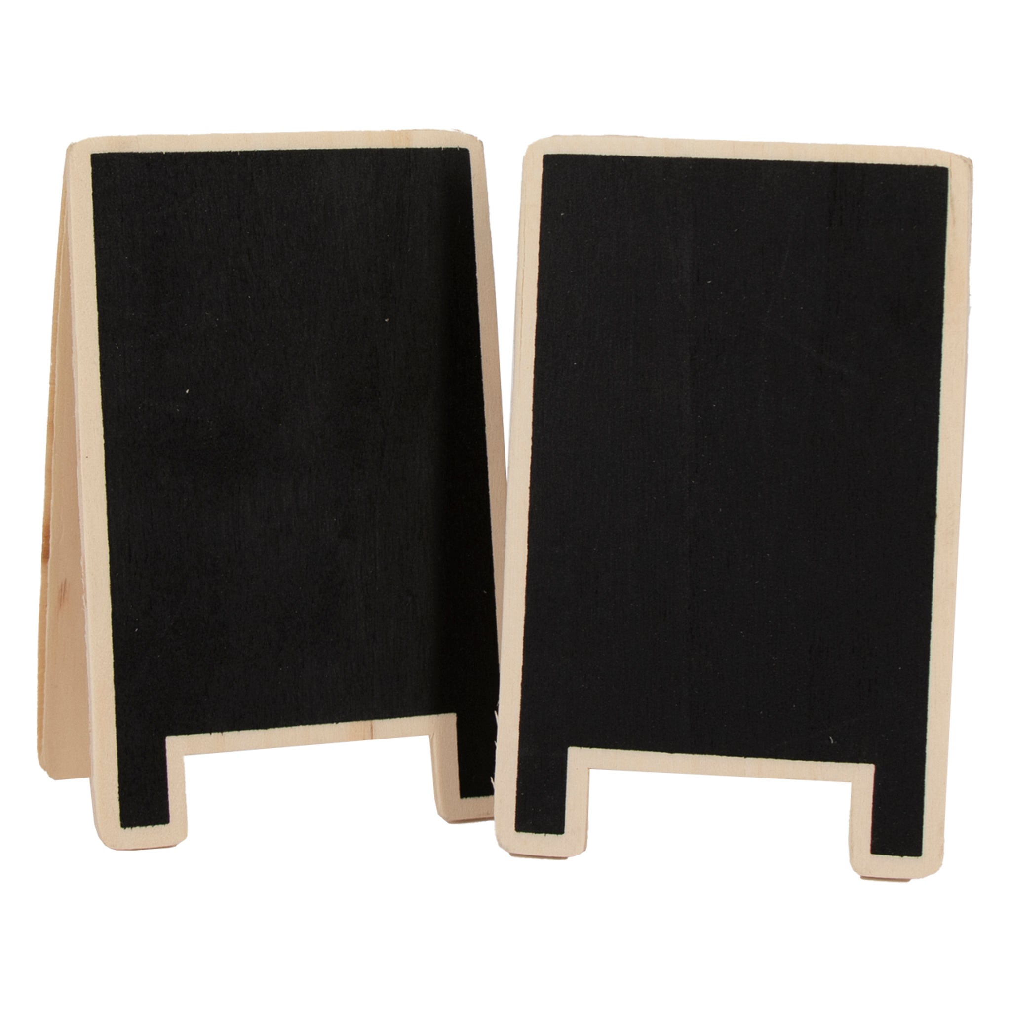 REGENT DISPOSABLE WOODEN A FRAME BLACKBOARD STANDS 2PK, 120X75MM