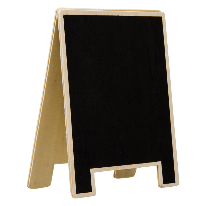 REGENT DISPOSABLE WOODEN A FRAME BLACKBOARD STAND 1PC, (150X170MM)