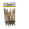 REGENT DISPOSABLE BAMBOO PICKS WITH SILVER BEADS 50PCS, (150MM)