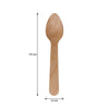 REGENT DISPOSABLE WOODEN TEASPOONS 24PK, 110MM
