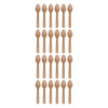 REGENT DISPOSABLE WOODEN TEASPOONS 24PCS, (110X23MM)