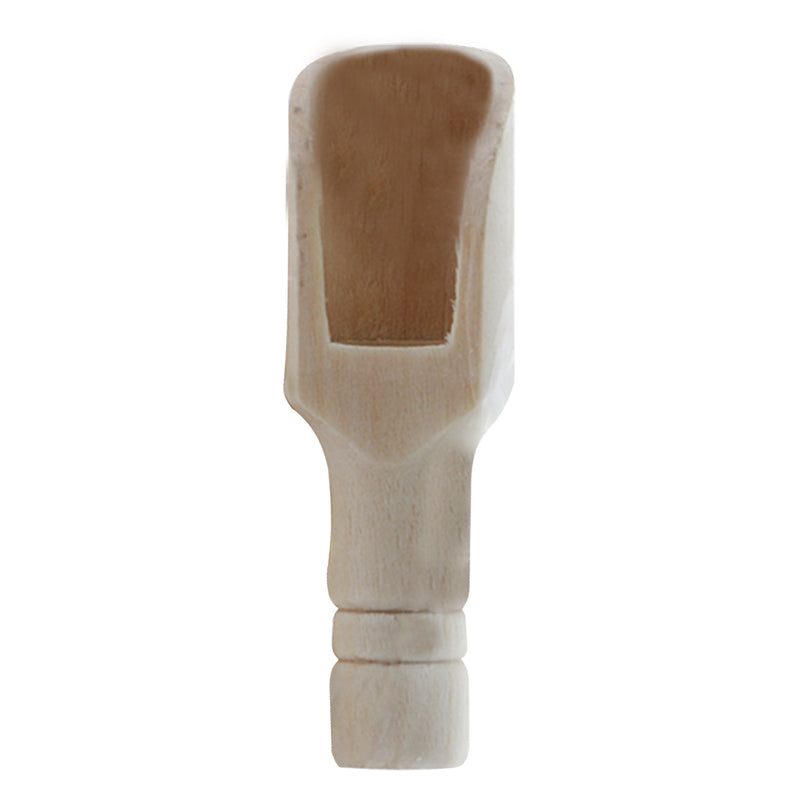 REGENT DISPOSABLE WOODEN MINI SCOOPS 4PCS, (75X20MM)