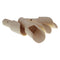 REGENT DISPOSABLE WOODEN MINI SCOOPS 4PCS, (75X20MM)