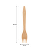 REGENT DISPOSABLE WOODEN CUTLERY 18 PCS SET, (6 SPOONS, 6 KNIVES & 6 FORKS)