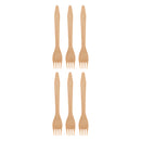 REGENT DISPOSABLE BAMBOO CUTLERY 18PCS SET, (6 SPOONS, 6 KNIVES & 6 FORKS)