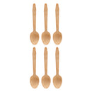 REGENT DISPOSABLE BAMBOO CUTLERY 18PCS SET, (6 SPOONS, 6 KNIVES & 6 FORKS)