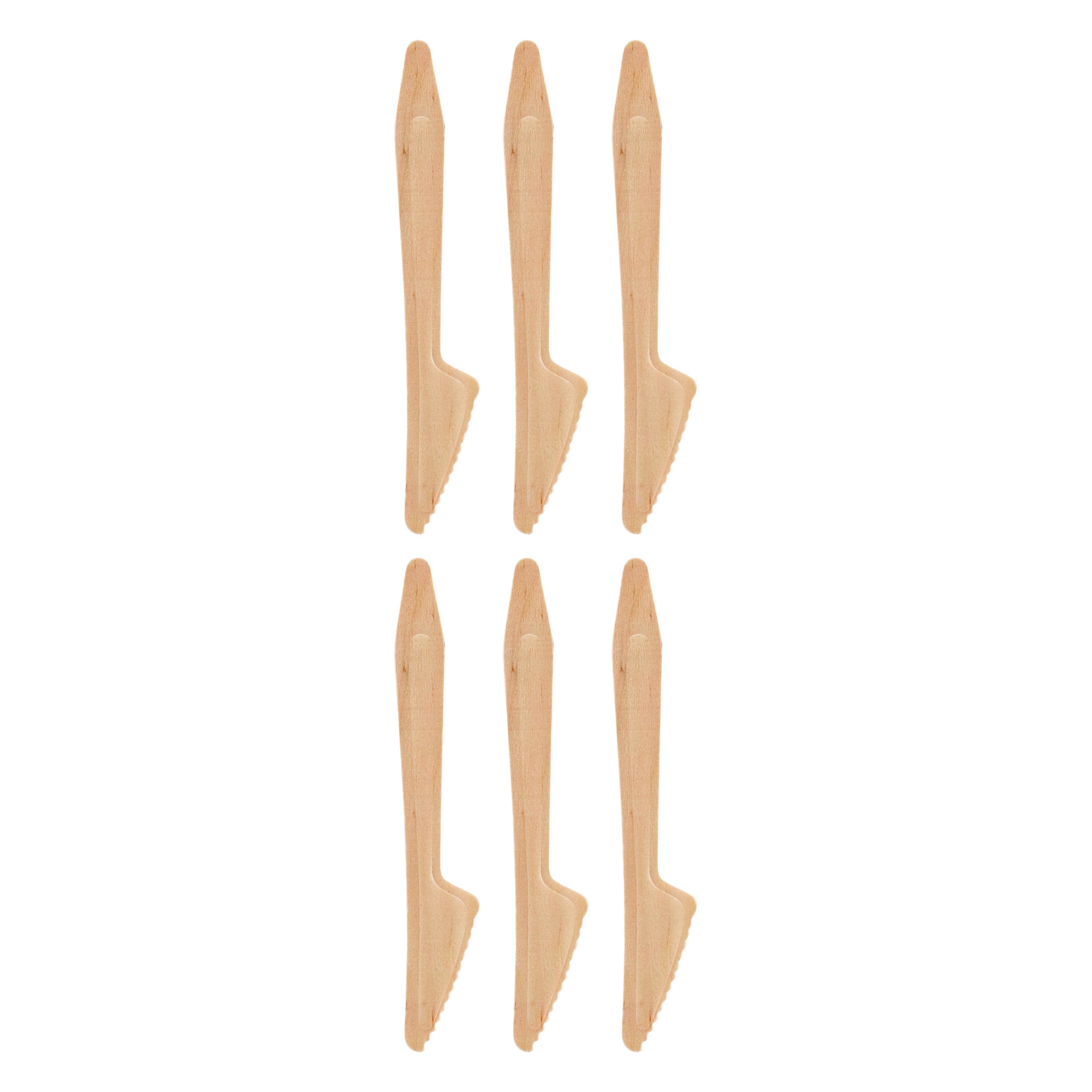 REGENT DISPOSABLE WOODEN CUTLERY 18 PCS SET, (6 SPOONS, 6 KNIVES & 6 FORKS)