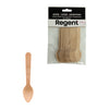REGENT DISPOSABLE BAMBOO MINI COCKTAIL TEASPOONS 20PK, 110MM
