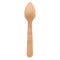 REGENT DISPOSABLE BAMBOO MINI COCKTAIL TEASPOONS 20PCS, (110MM)