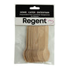 REGENT DISPOSABLE BAMBOO MINI COCKTAIL TEASPOONS 20PK, 110MM