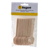 REGENT DISPOSABLE BAMBOO MINI COCKTAIL FORKS 20PCS, (110MM)