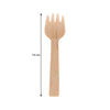 REGENT DISPOSABLE BAMBOO MINI COCKTAIL FORKS 20PCS, (110MM)