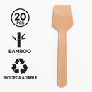 REGENT DISPOSABLE BAMBOO MINI COCKTAIL SPADES 20PK, 110MM