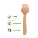 REGENT DISPOSABLE BAMBOO MINI COCKTAIL SPADES 20PK, 95MM