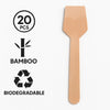 REGENT DISPOSABLE BAMBOO MINI COCKTAIL SPADES 20PK, 110MM