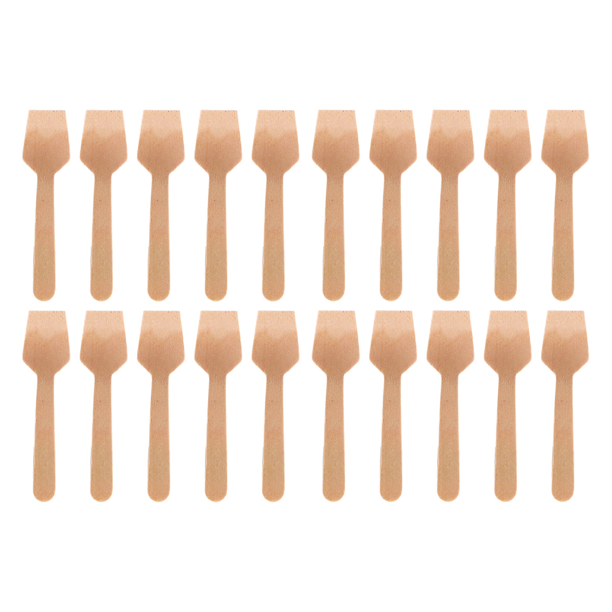 REGENT DISPOSABLE BAMBOO MINI COCKTAIL SPADES 20PK, 95MM