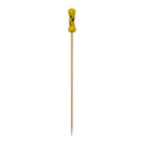 REGENT DISPOSABLE BAMBOO PICKS BEAD & BRAID MIXED COLOURS 48PK, 120MM