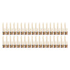 REGENT DISPOSABLE BAMBOO PICKS BEAD & BRAID MIXED COLOURS & 2 SIZES 48PCS, (24X70MM | 24X120MM)