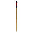 REGENT DISPOSABLE BAMBOO PICKS BEAD & BRAID MIXED COLOURS & 2 SIZES 48PCS, (24X70MM | 24X120MM)