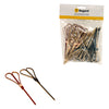 REGENT DISPOSABLE BAMBOO FOOD PICKS HEART SHAPED 50PCS, (120MM)