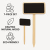 REGENT DISPOSABLE WOODEN BLACKBOARD PICKS ASSORTED 7PK, (4X87MM l 3X150MM)