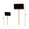 REGENT DISPOSABLE WOODEN BLACKBOARD PICKS ASSORTED, 7 PIECE SET