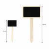 REGENT DISPOSABLE WOODEN BLACKBOARD PICKS ASSORTED, 7 PIECE SET