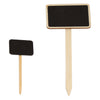REGENT DISPOSABLE WOODEN BLACKBOARD PICKS ASSORTED, 7 PIECE SET