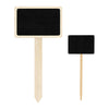 REGENT DISPOSABLE WOODEN BLACKBOARD PICKS ASSORTED, 7 PIECE SET