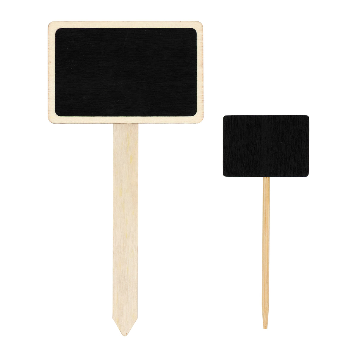 REGENT DISPOSABLE WOODEN BLACKBOARD PICKS ASSORTED, 7 PIECE SET