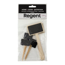 REGENT DISPOSABLE WOODEN BLACKBOARD PICKS ASSORTED 7PK, (4X87MM l 3X150MM)