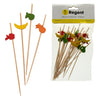 REGENT DISPOSABLE BAMBOO MIX FRUIT PICKS 20PK, 120MM
