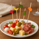 REGENT DISPOSABLE BAMBOO MIX FRUIT PICKS 20PK, 120MM