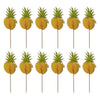 BAR BUTLER FOLD OUT PINEAPPLE COCKTAIL PICKS 12PCS, (150MM)