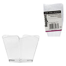 REGENT DISPOSABLE PLASTIC CUPS TAPERED WITH SCALLOPS 105ML 10PCS
