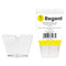 REGENT DISPOSABLE PLASTIC CUPS TAPERED WITH SCALLOPS 10PCS (57X57X58MM)