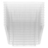 REGENT DISPOSABLE PLASTIC CUPS RECTANGULAR FLUTED 10PK, 150ML