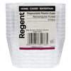 REGENT DISPOSABLE PLASTIC CUPS RECTANGULAR FLUTED 10PK, 150ML