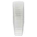 REGENT DISPOSABLE PLASTIC CUPS SQUARE SLANTED 10PCS, (50X50X77MM)