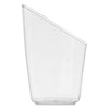 REGENT DISPOSABLE PLASTIC CUPS SQUARE SLANTED 10PCS, (50X50X77MM)